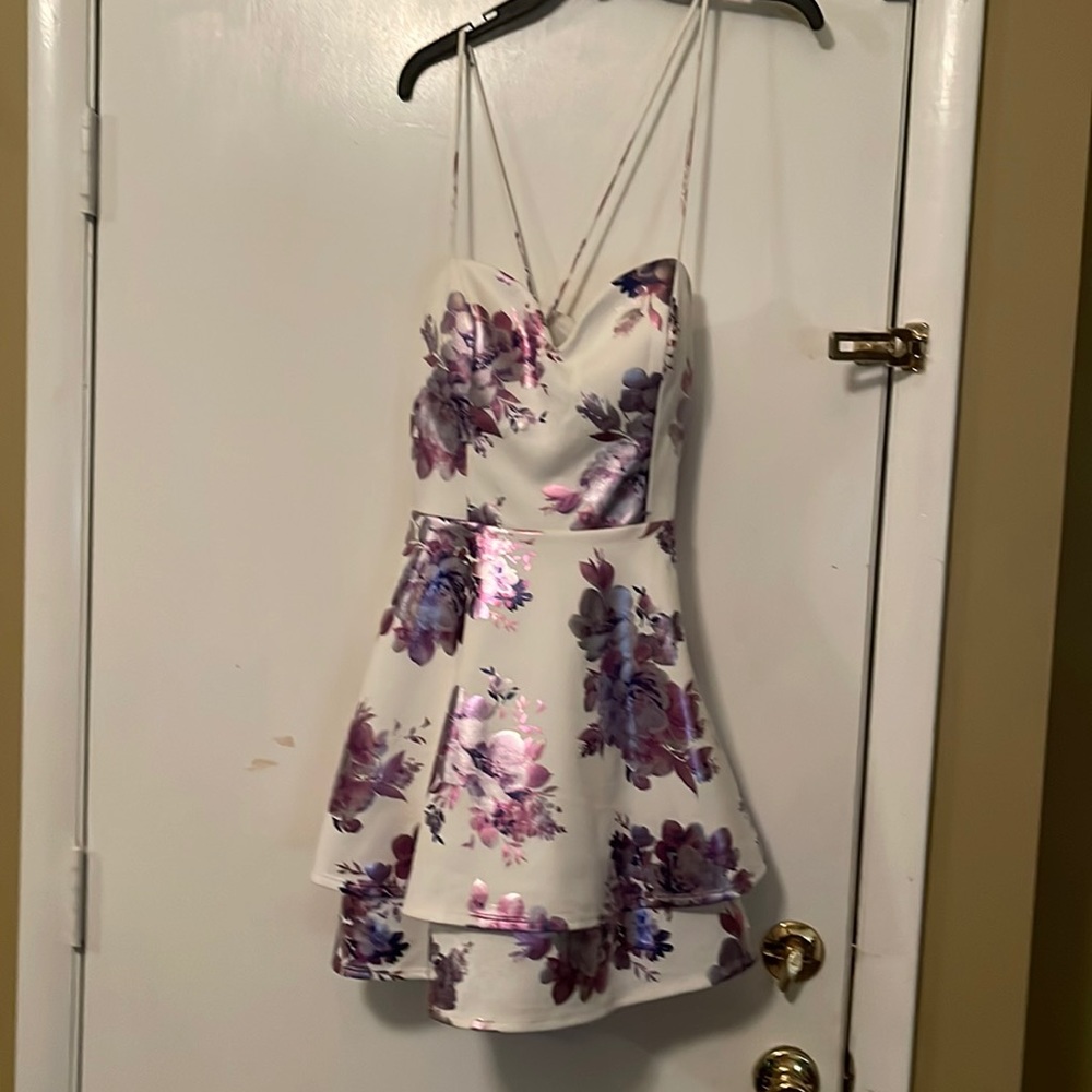 Juniors short, formal dress.